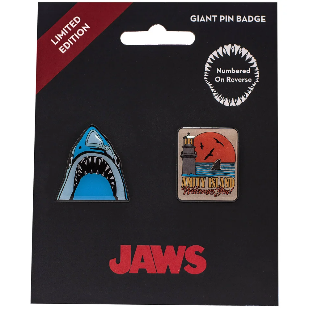 Jaws Limited edition Speld badge set Afbeelding 1