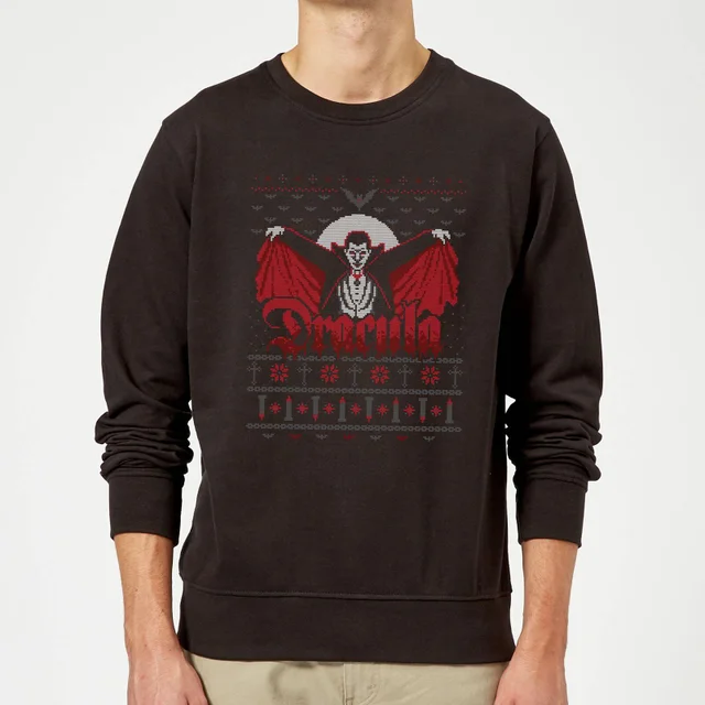 Universal Monsters Dracula Kersttrui - Zwart