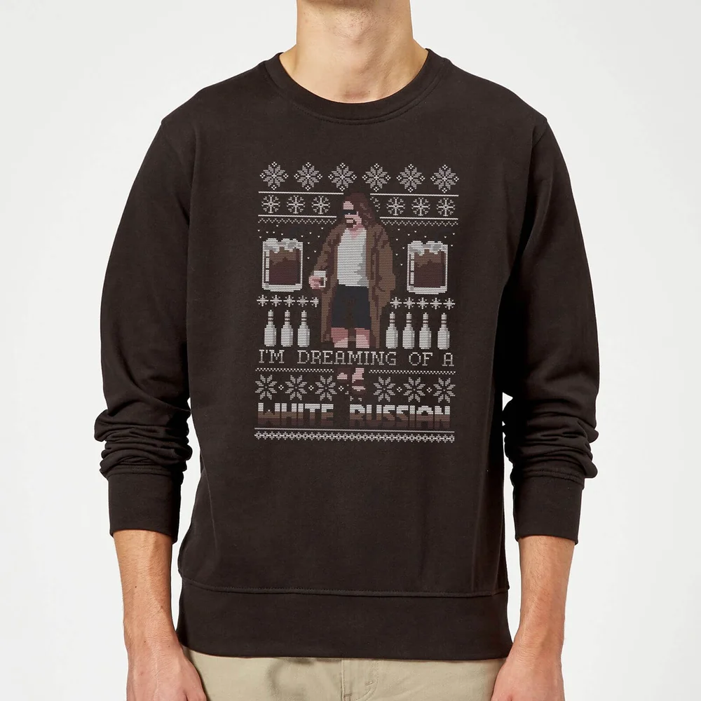 The Big Lebowski Im Dreaming Of A White Russian Trui - Zwart - S Afbeelding 1