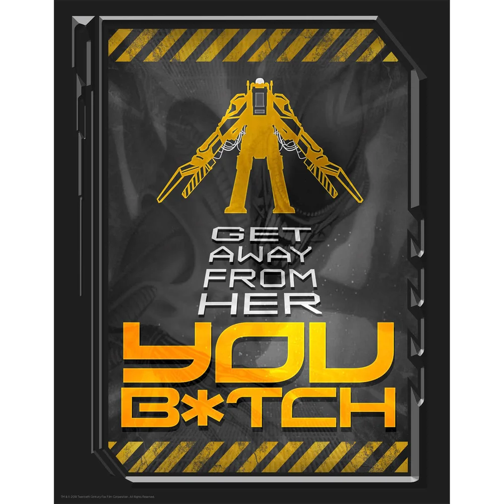 Alien Ripley Limited Edition Art Print Afbeelding 1