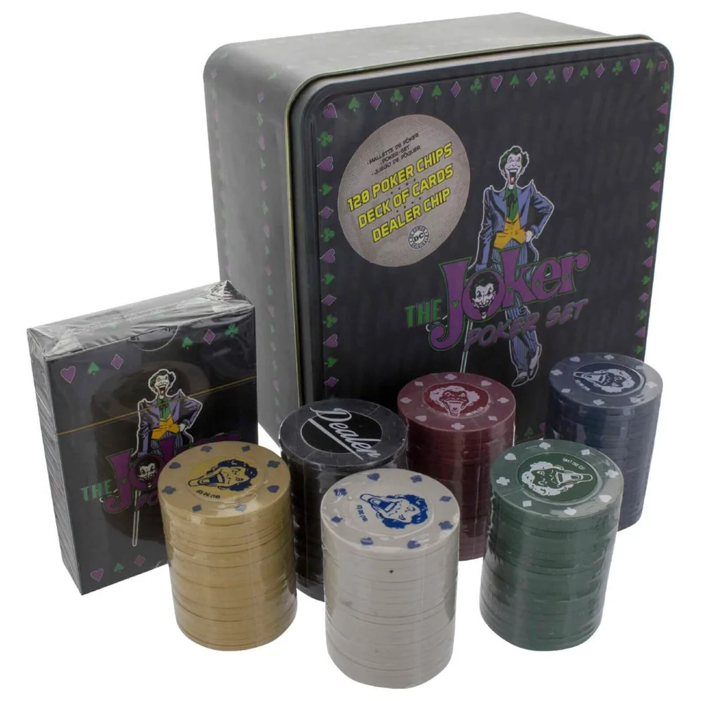 DC Comics De Joker Pokerset Afbeelding 1