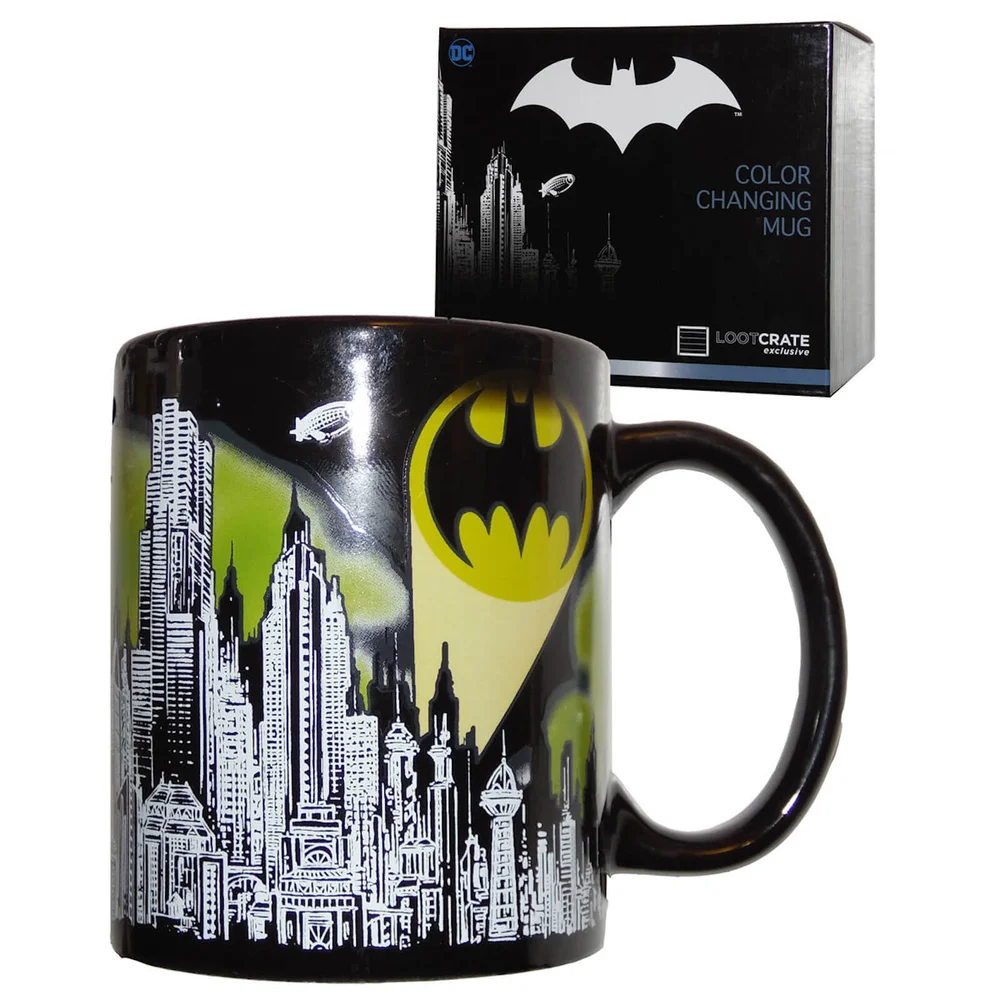 DC Comics Batman Gotham Bat-signal Colour Change Mug Afbeelding 1