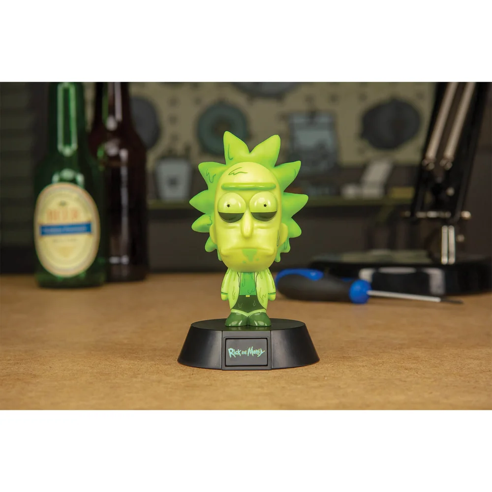 Rick and Morty Toxic Rick pictogramlamp Afbeelding 1
