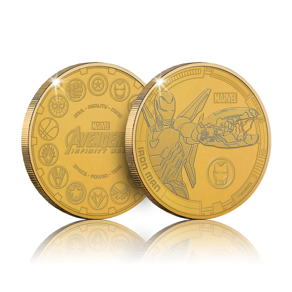 Marvel Infinity War-verzamelmunt: Iron Man - Zavvi Exclusive (beperkt tot 1000 exemplaren) Afbeelding 1