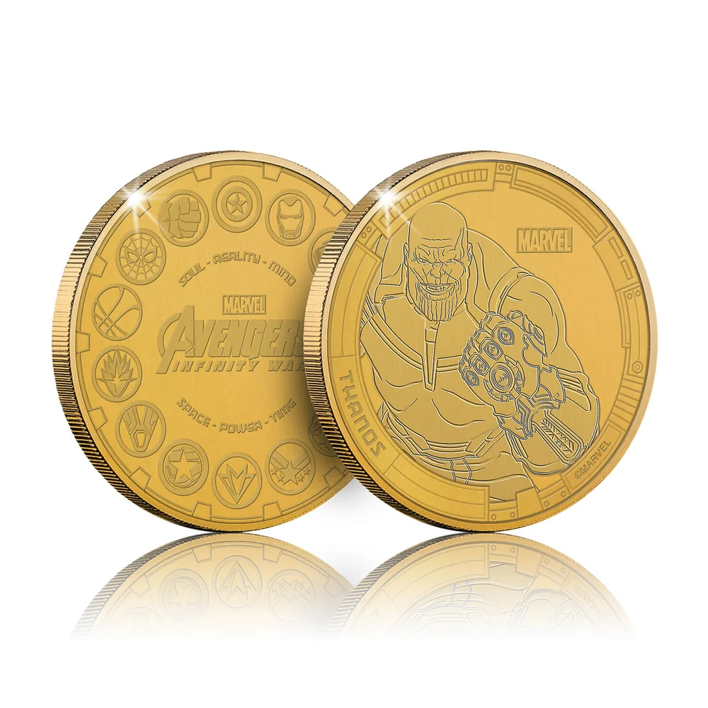 Marvel Infinity War-verzamelmunt: Thanos - Zavvi Exclusive (1000 stuks) Afbeelding 1