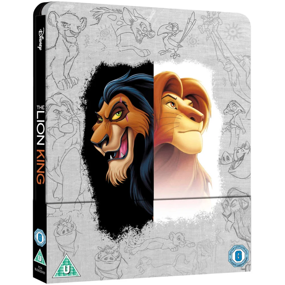 The Lion King Zavvi Exclusief (Blu-ray & 4K Ultra HD) Steelbook Afbeelding 1
