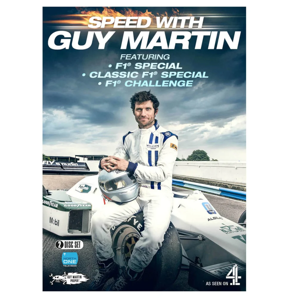Speed met Guy Martin (De formule 1 specials) Afbeelding 1