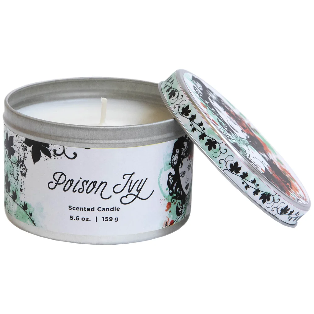 DC Comics (Large) Scented Tin Candle - Poison Ivy Afbeelding 1