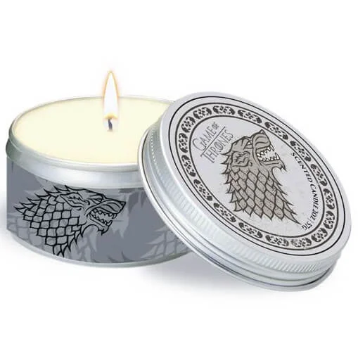 Game of Thrones (Large) Scented Tin Candle - Stark Afbeelding 1