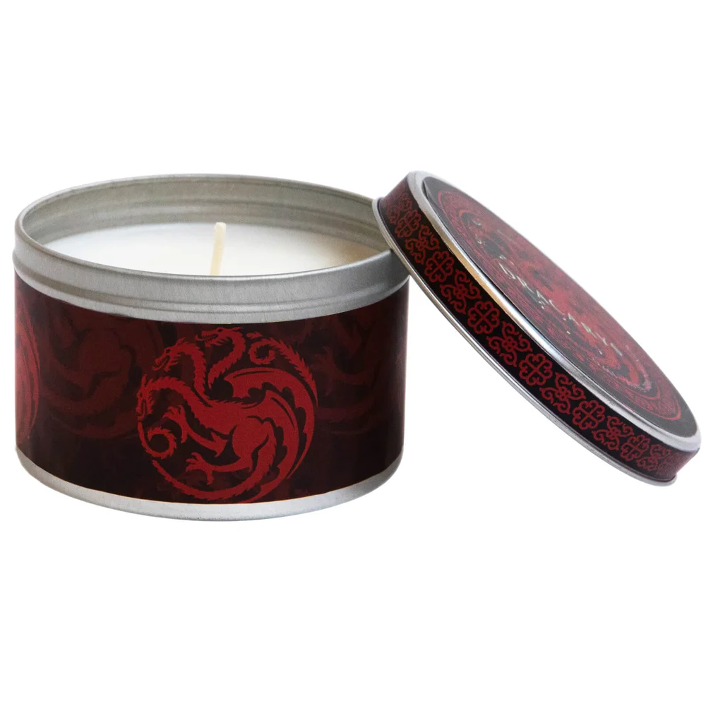 Game of Thrones (Large) Scented Tin Candle - Targaryen Afbeelding 1