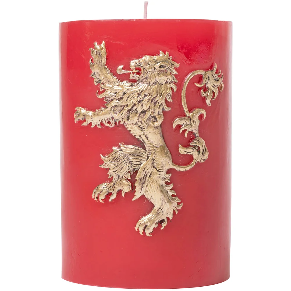 Game of Thrones Sculpted Insignia Candle - Lannister Afbeelding 1