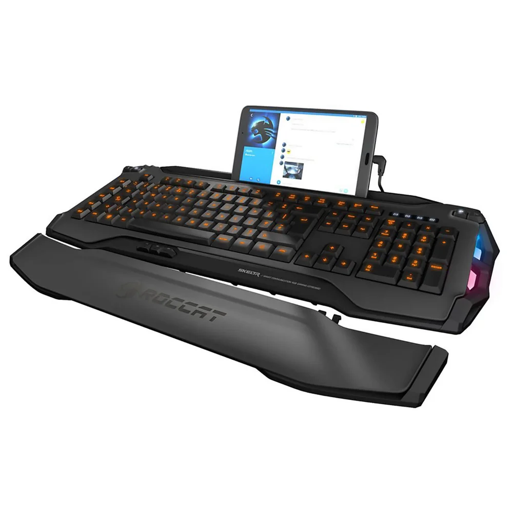 Roccat ROC-12-232-GY Skeltr Smart Communication RGB Gaming Keyboard Afbeelding 1