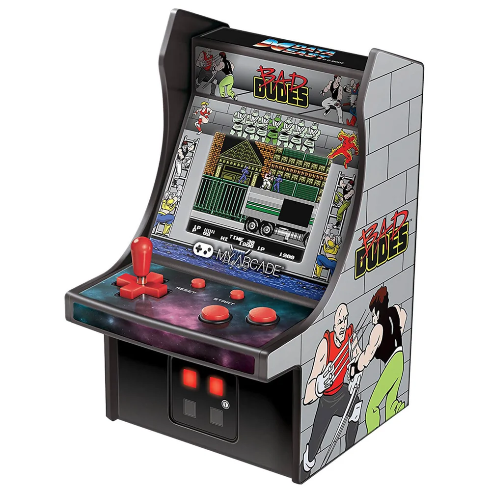 DreamGear Retro Arcade 6 Inch Bad Dudes Micro Player Afbeelding 1