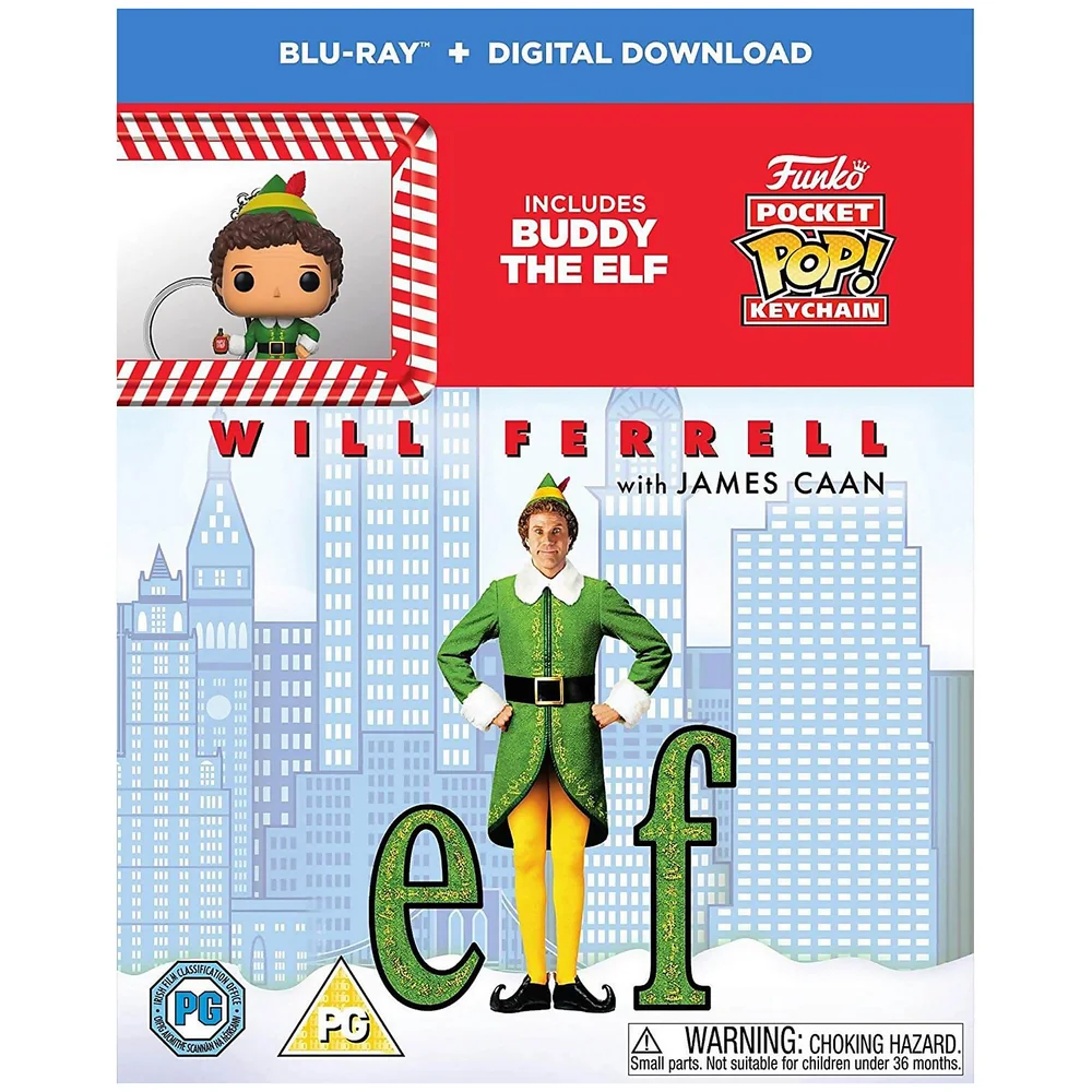 Elf - Includes Funko Buddy the Elf Pocket Pop! Keychain Afbeelding 1