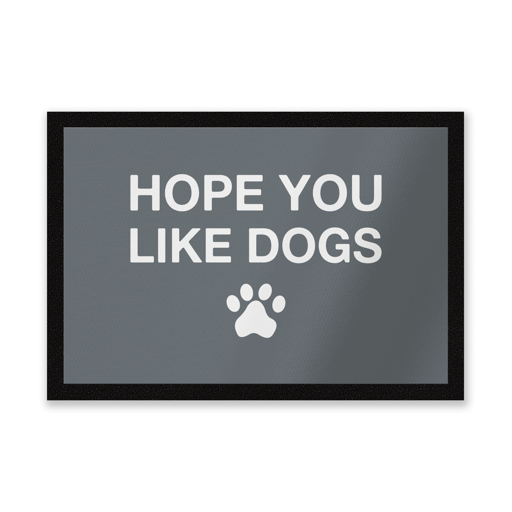 Hope You Like Dogs Entrance Mat Afbeelding 1