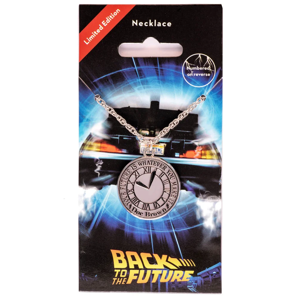 Back To The Future Limited Edition Necklace - Clock Tower Afbeelding 1