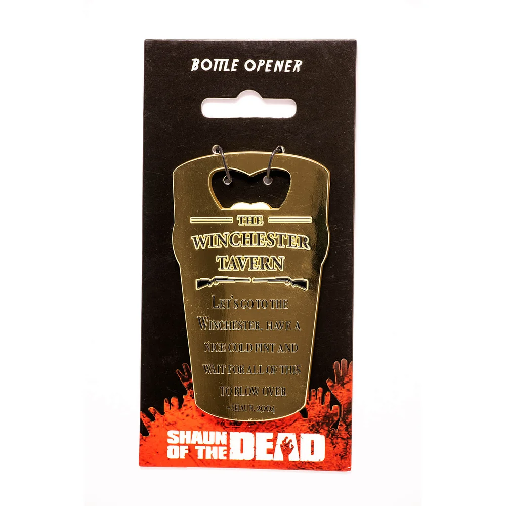 Shaun Of The Dead premium flesopener Afbeelding 1