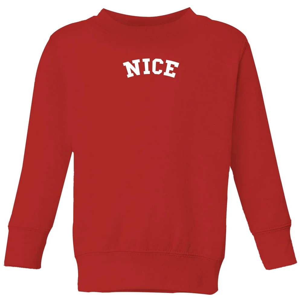 Nice Kids' Christmas Sweatshirt - Red - 98/104 (3-4 jaar) Afbeelding 1