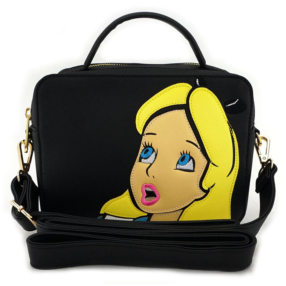 Loungefly Disney Alice in Wonderland Surprised Cross Body Bag Afbeelding 1