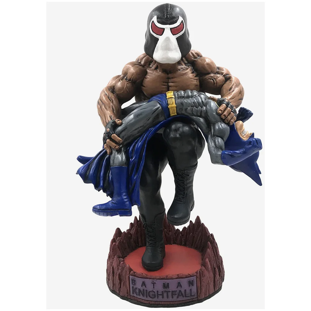 FOCO DC Comics Knightfall: Batman en Bane Bobblehead Figuur - NYCC 2018 Exclusive Afbeelding 1