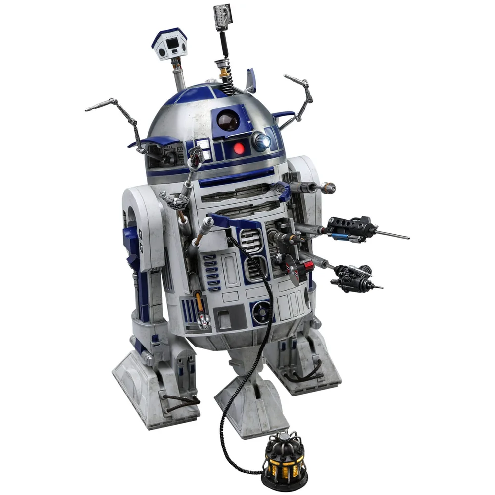 Hot Toys Star Wars Movie Masterpiece Action Figure 1/6 R2-D2 Deluxe Ver. 18cm Afbeelding 1