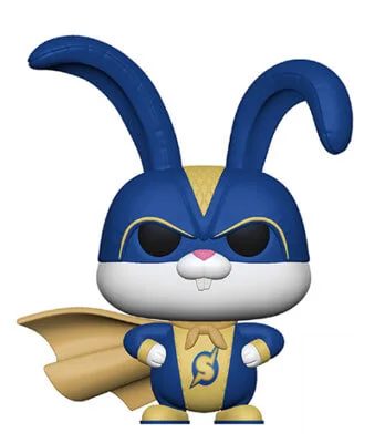 Secret Life of Pets Snowball in Superhero Suit Movies Funko Pop! Figuur Afbeelding 1