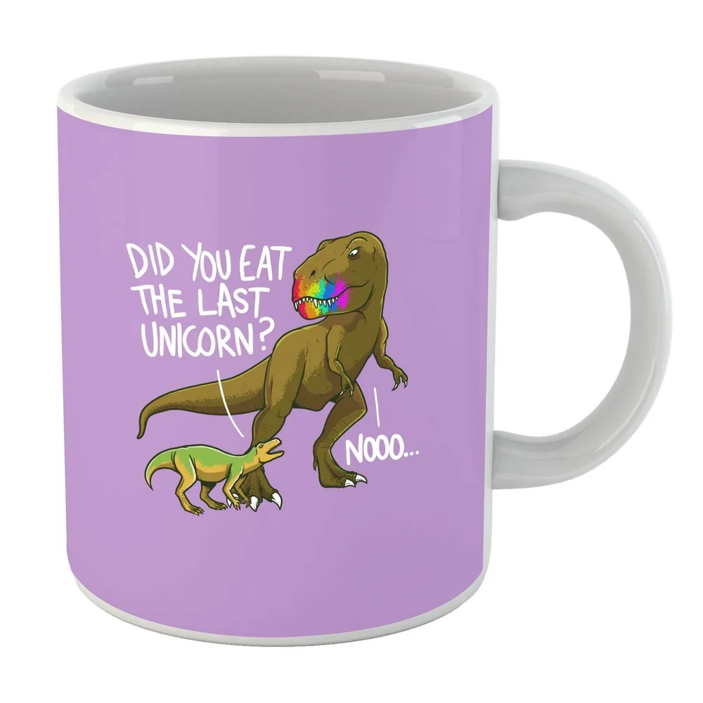 Did You Eat The Last Unicorn? Purple Mug Afbeelding 1