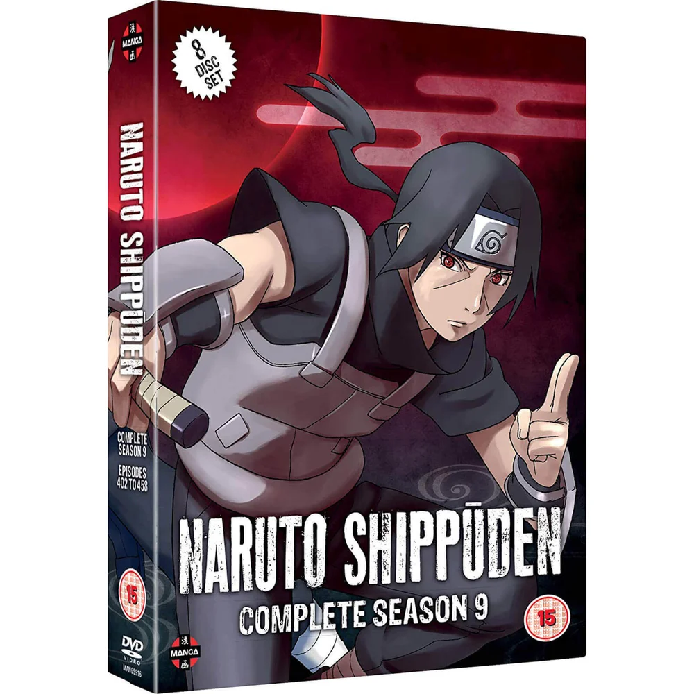 Naruto Shippuden complete serie 9 boxset (afleveringen 402-458) Afbeelding 1