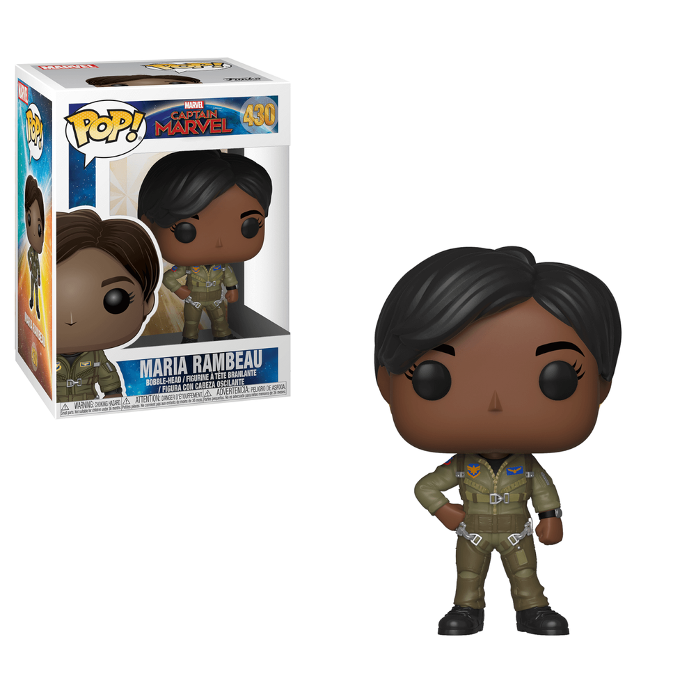 Marvel Captain Marvel Maria Rambeau Funko Pop! Figuur Afbeelding 1