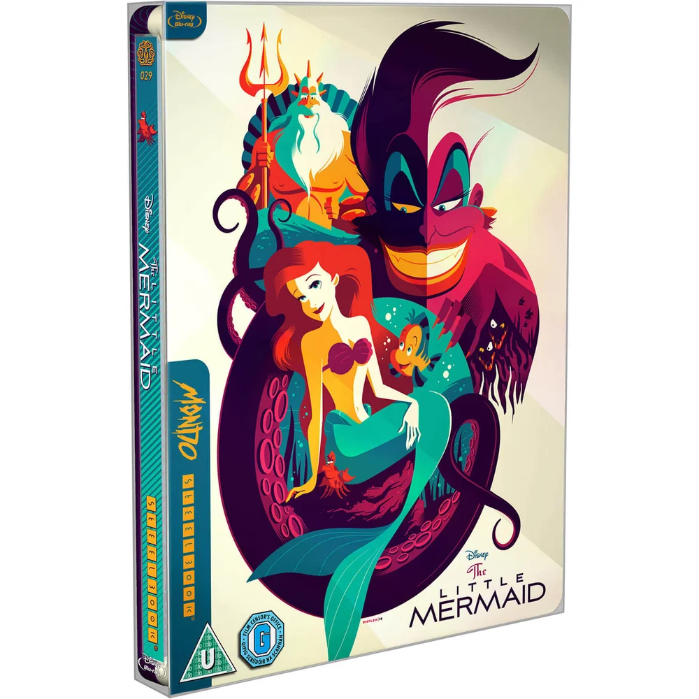 The Little Mermaid - Mondo #29 Zavvi World Exclusive Limited Edition Steelbook Afbeelding 1