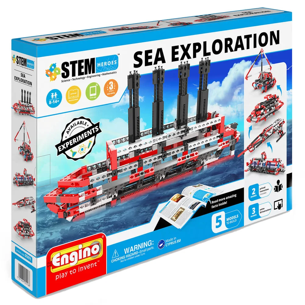 Engino Stem Heroes Sea Exploration Afbeelding 1