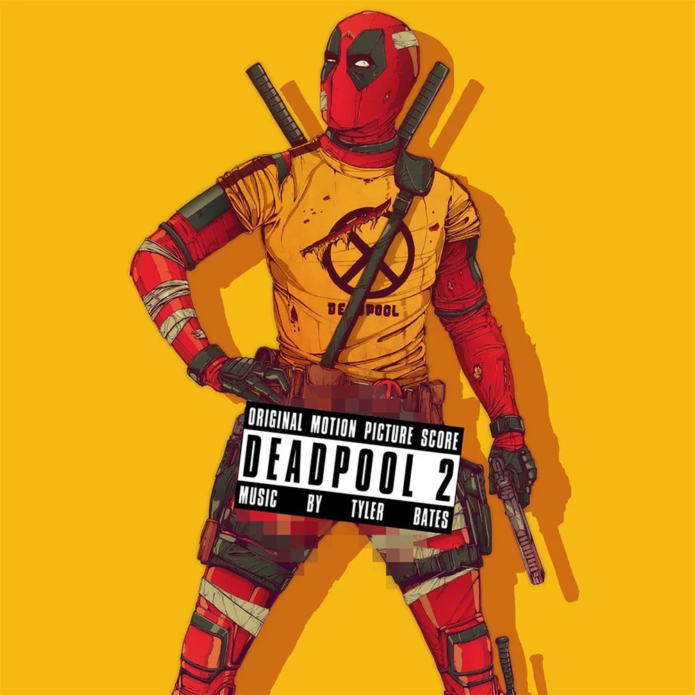 Mondo - Deadpool 2 (originele Motion Picture filmscore) LP (zwart gestreept) Afbeelding 1