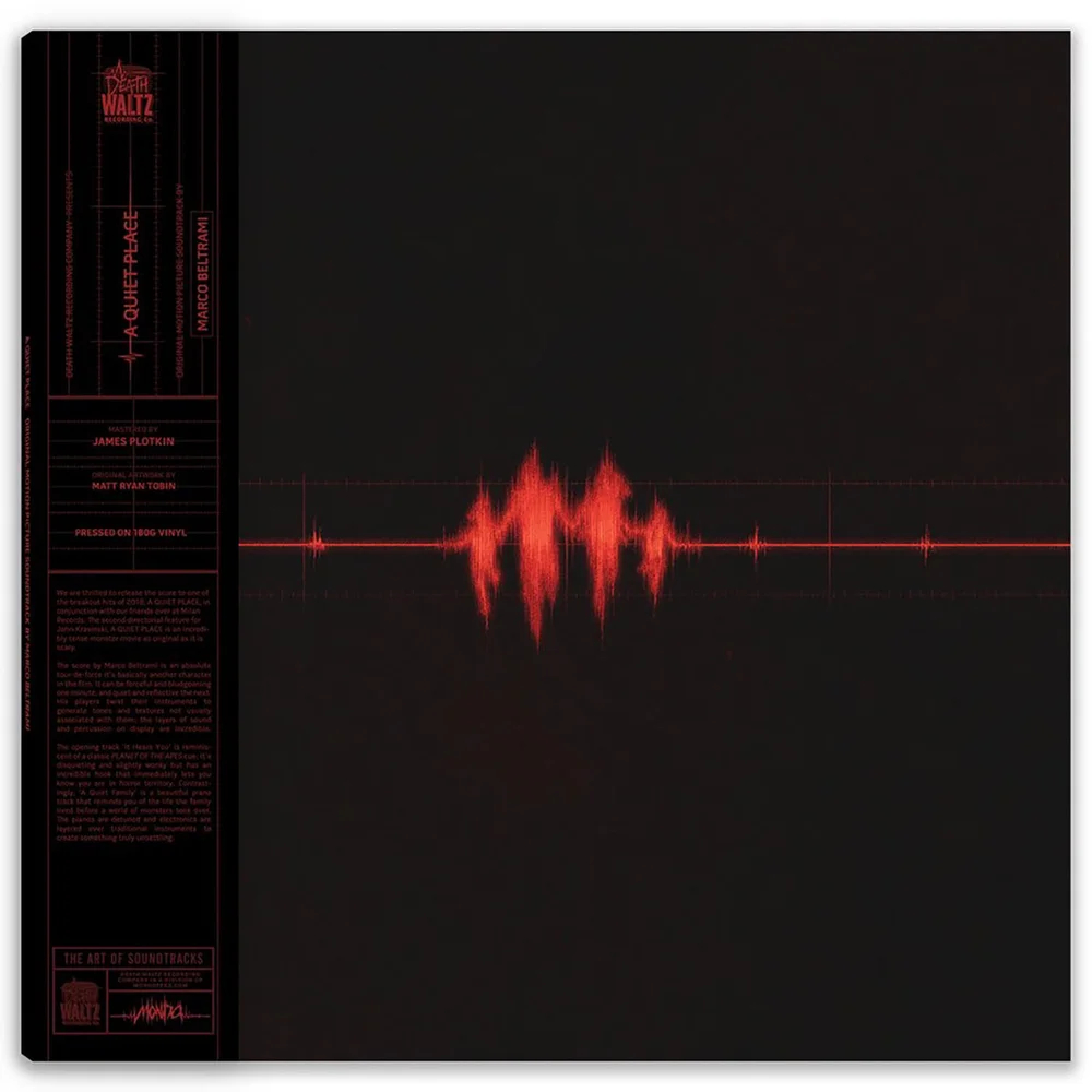 Death Waltz A Quiet Place (Original Motion Picture Soundtrack) lp Afbeelding 1