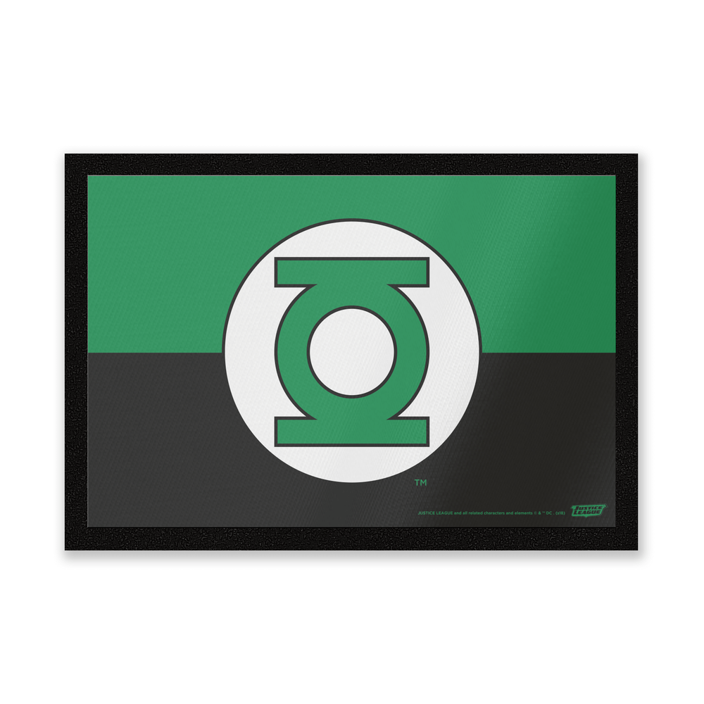 DC Comics Green Lantern Logo Mat Entrance Mat Afbeelding 1