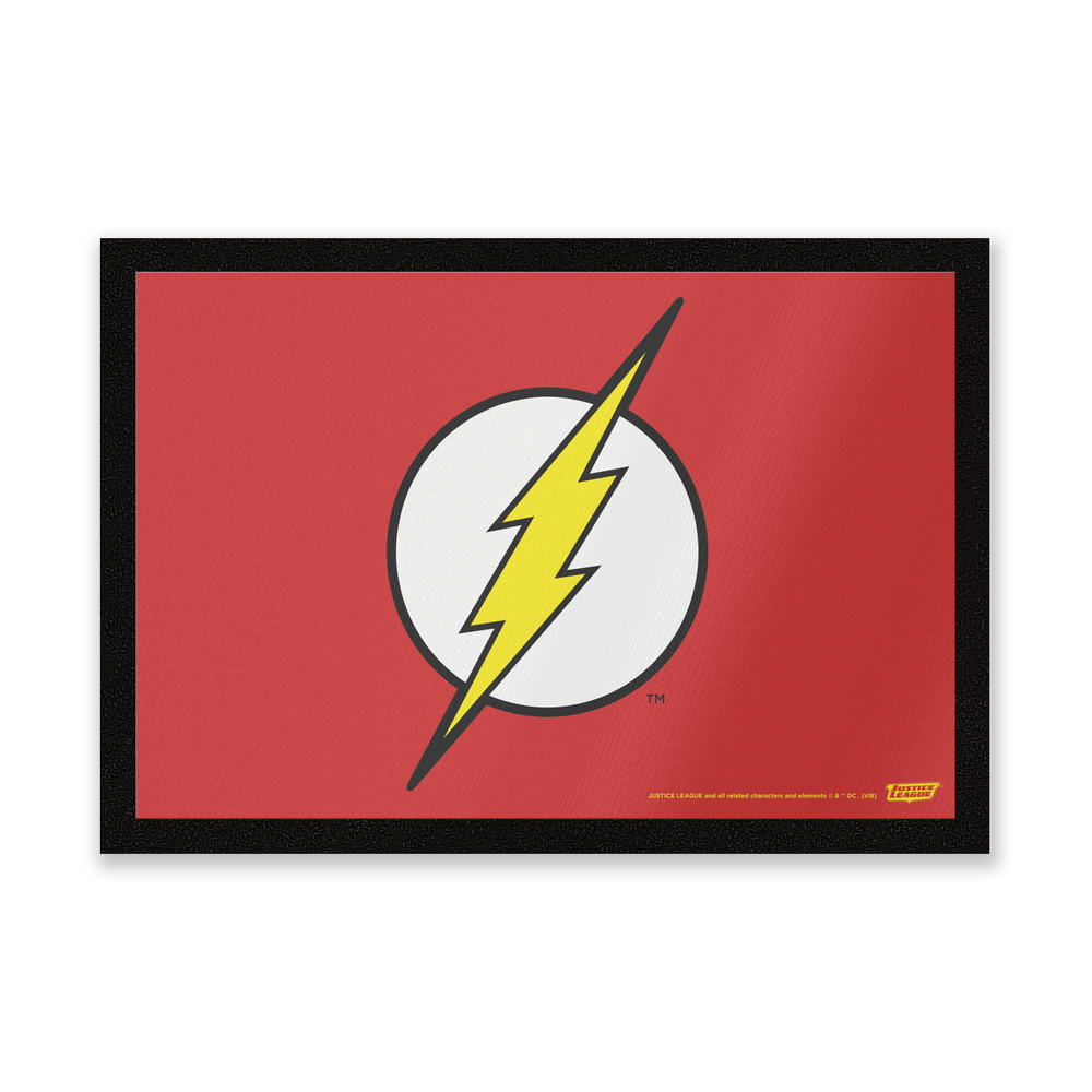 DC Comics The Flash Logo Entrance Mat Afbeelding 1