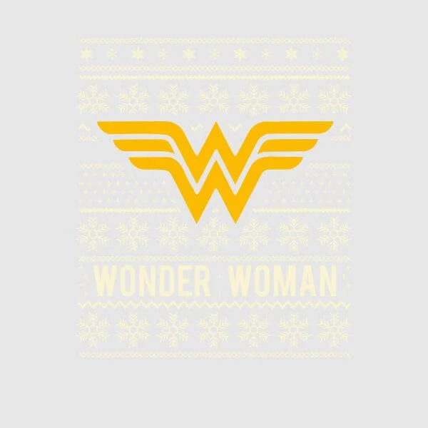 DC Wonder Woman Women's Christmas T-Shirt - Grey