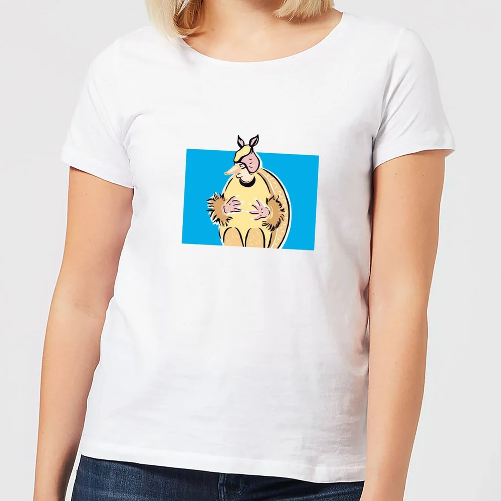 Friends Happy Holidays dames kerst t-shirt - Wit - XS Afbeelding 1