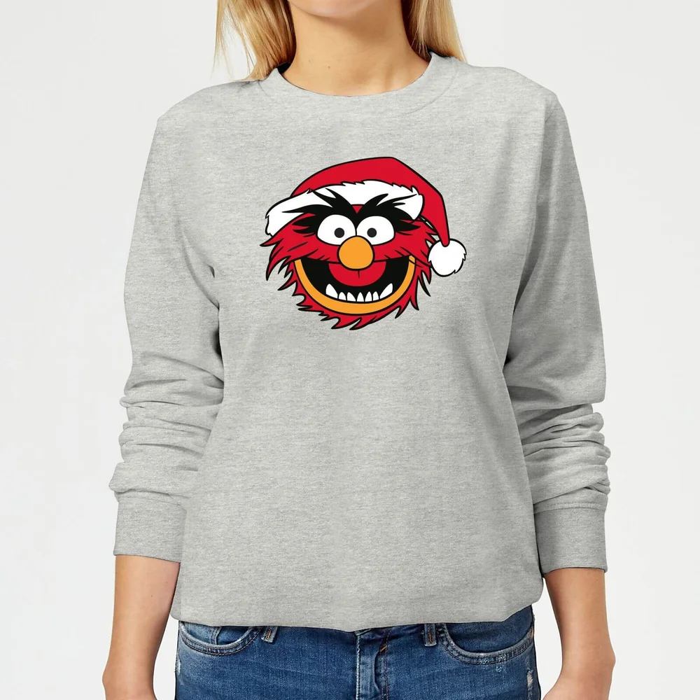The Muppets Animal Women's Christmas Sweatshirt - Grey - 3XL Afbeelding 1