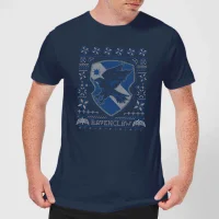 Harry Potter Ravenclaw Crest kerst t-shirt - Navy