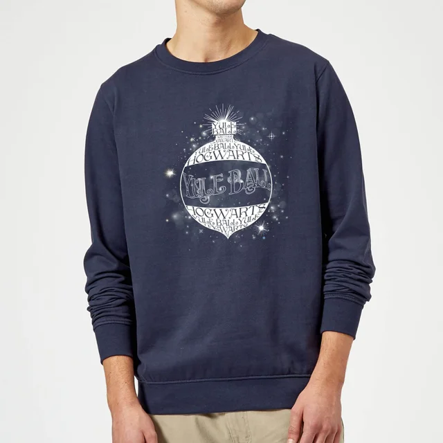Harry Potter Yule Ball Baubel kersttrui - Navy