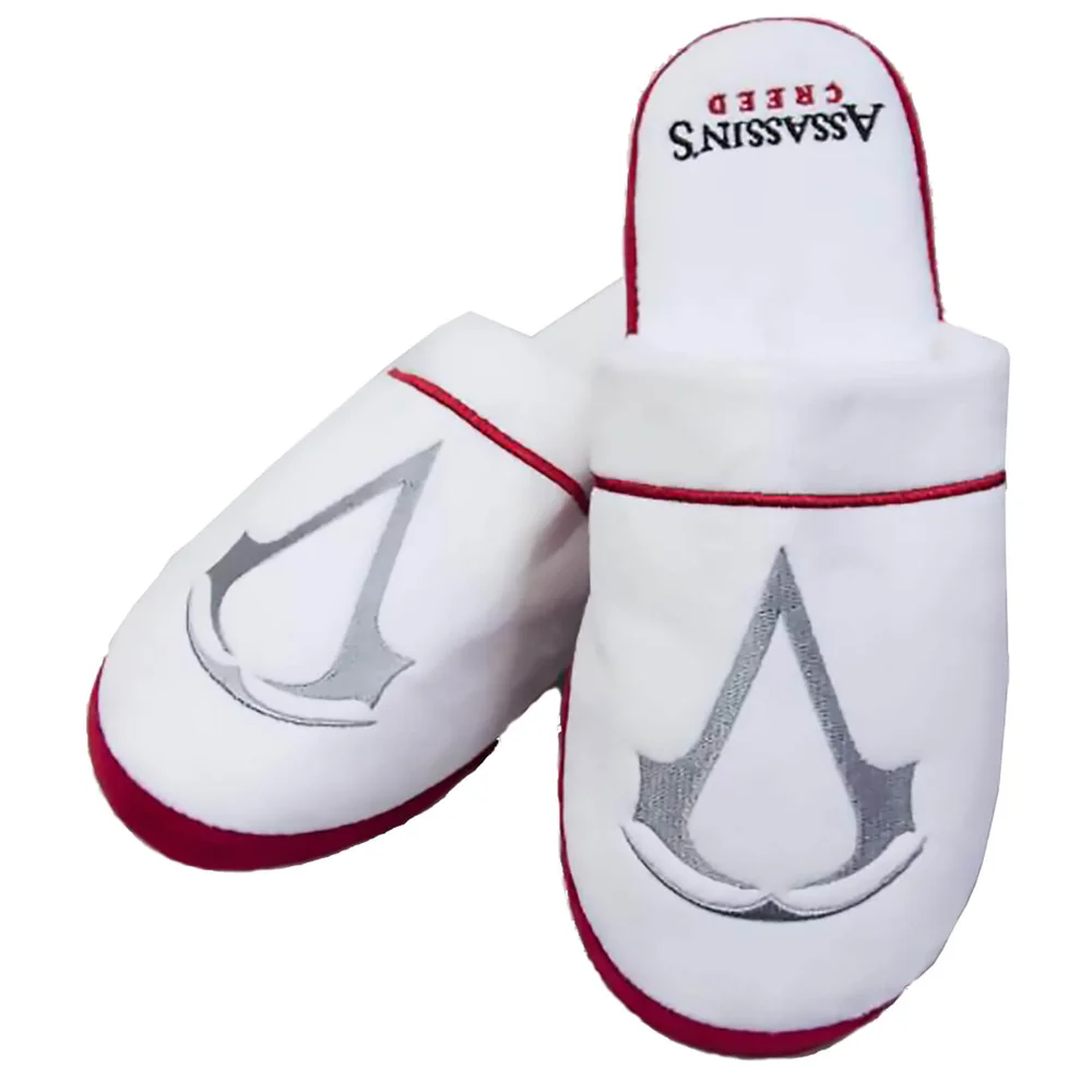 Assassin's Creed White Slippers - UK 5-7 Afbeelding 1