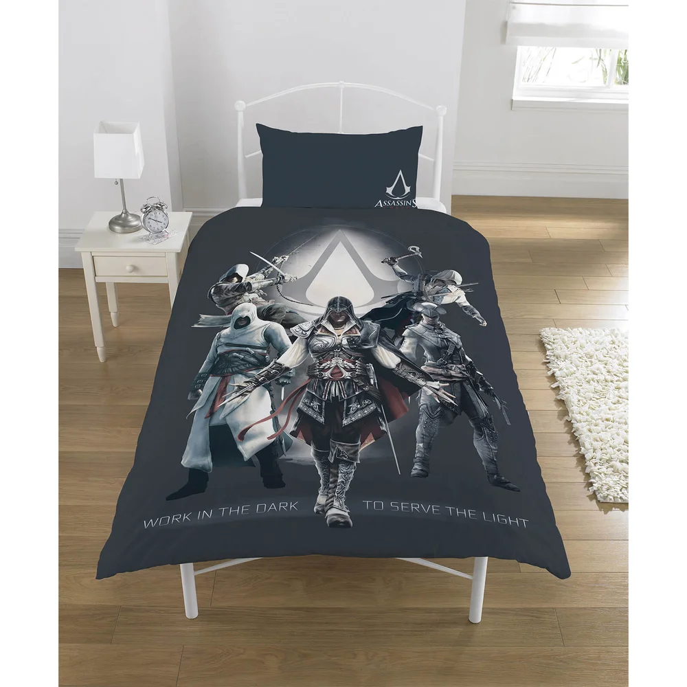 Assassin's Creed Serve the Light Duvet Set - Single - Multi Afbeelding 1