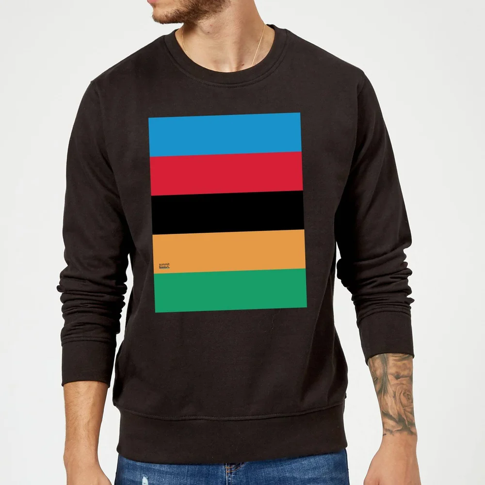 Summit Finish World Champion Stripes Sweatshirt - Black - S Afbeelding 1