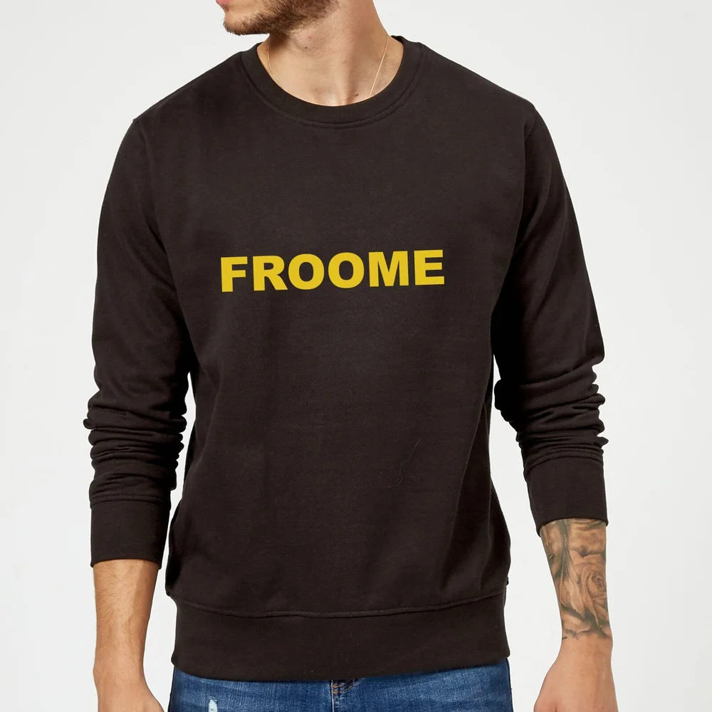 Summit Finish Froome - Rider Name Sweatshirt - Black - S - Zwart Afbeelding 1