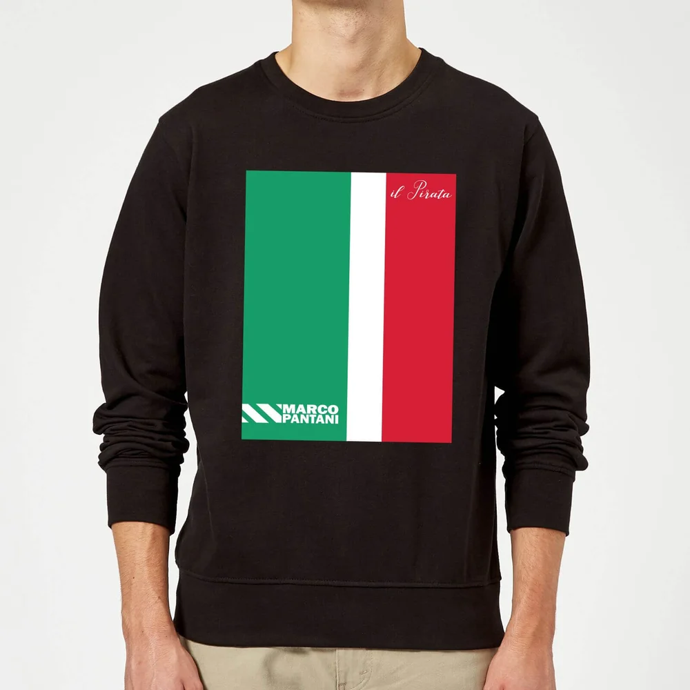 Summit Finish Pantani Il Pirata Sweatshirt - Black - S - Zwart Afbeelding 1