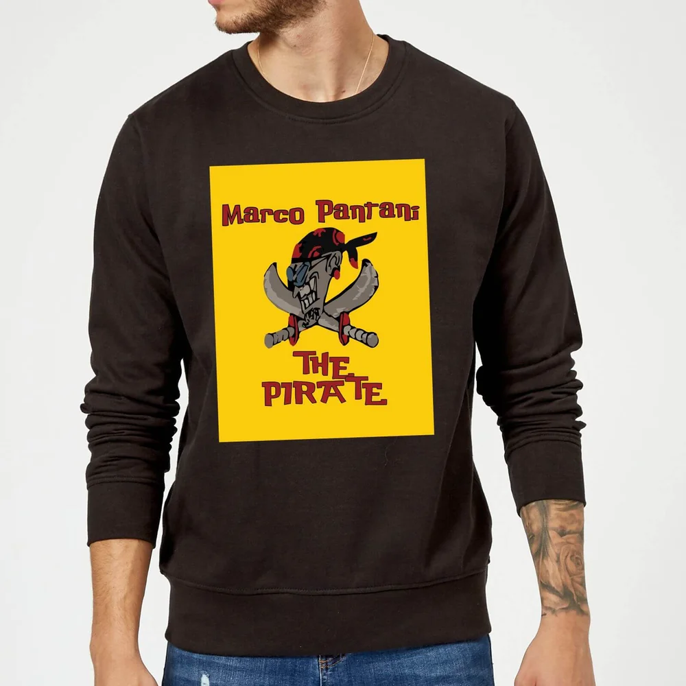 Summit Finish Pantani The Pirate Sweatshirt - Black - S - Zwart Afbeelding 1
