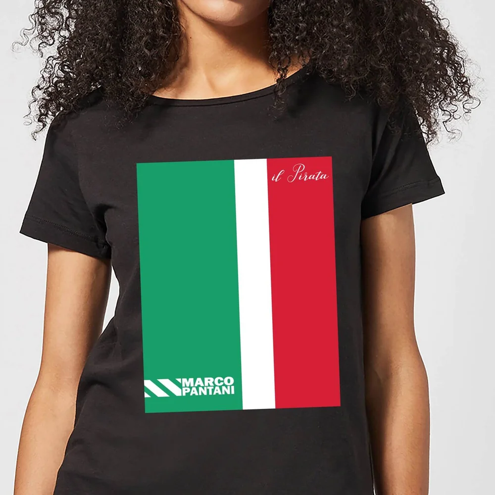 Summit Finish Pantani Il Pirata Women's T-Shirt - Black - XS - Zwart Afbeelding 1