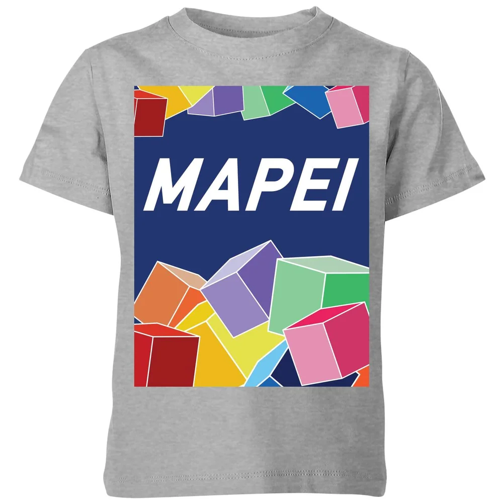 Summit Finish Mapei Kids' T-Shirt - Grey - 98/104 (3-4 jaar) - Grijs Afbeelding 1