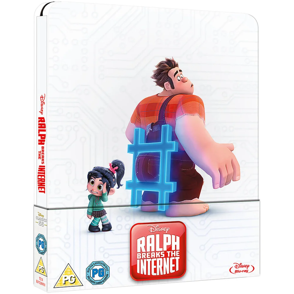 Ralph Breaks the Internet – Zavvi UK Exclusive Limited Edition Steelbook Afbeelding 1