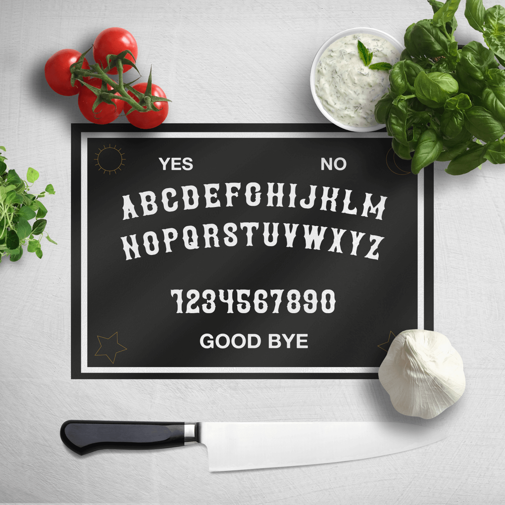 Retro Chopping Board Ouija Board Chopping Board Afbeelding 1